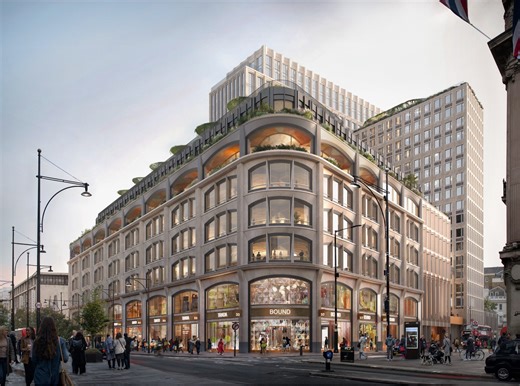 This legendary 1960s West End building is being transformed into a vast shopping centre