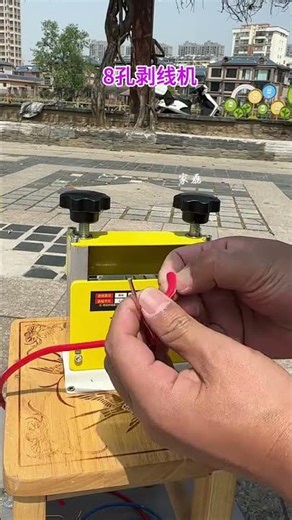 #Electric Wire #Stripping #Machine Demo 😱 #tools #shorts”