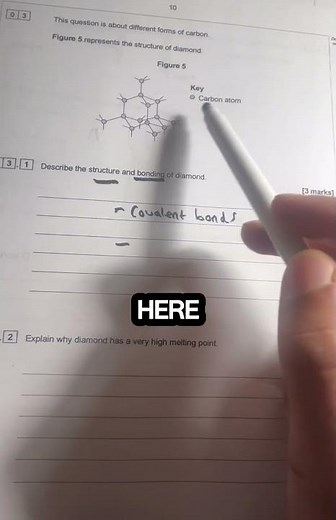 GCSE Chemistry Paper 1 Question #grade #maths #gcse #gcses #exam #science #tutor #education
