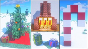 Minecraft: 10  Christmas Build Hacks and Ideas