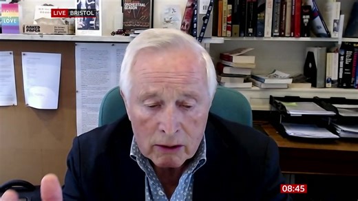 'It's a major, major constitutional decision' Jonathan Dimbleby, broadcaster and friend of King Charles, spoke to #BBCBreakfast about the decision to strip 'boorish, arrogant and entitled' Andrew of the title 'Prince' and his home in Windsor https://www.bbc.co.uk/news/live/cnveqgj957dt | BBC Breakfast