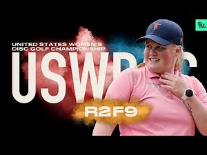 2022 USWDGC | R2F9 | King, Scoggins, Salonen, Oliva | Jomez Disc Golf