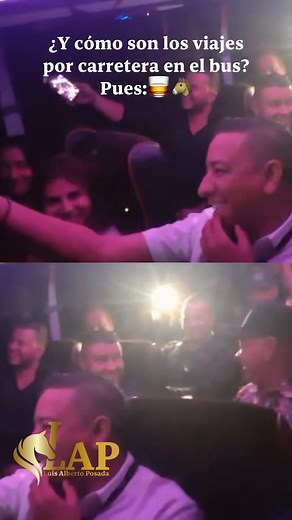 231K views · 7K reactions |  Así es como la pasamos cada vez que vamos en el bus con la agrupación: cantando de todo, echando risa y entretenidos como siempre. Así nos ves cada vez que arrancamos carretera… voces cruzadas, chistes, música y la buena vibra que nunca falta.  Así se disfruta el camino, mi gente. Pero bueeeeeeno… ✨ | Luis Alberto Posada | Facebook