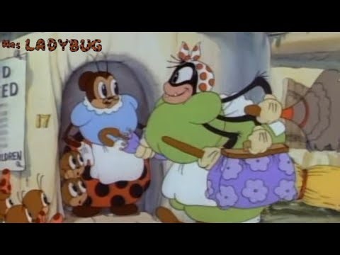 Mrs Ladybug 1940 MGM Cartoon Short Film | Sara Berner, Mel Blanc, Rudolf Ising | Animation Review