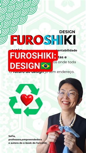 Furoshiki: o design #furoshiki #mottainaifuroshiki