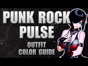 [PSO2:NGS] AC Outfits Color Guide - Punk Rock Pulse