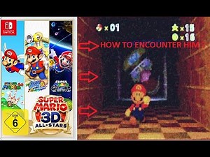 HOW TO FIND THE WARIO APPARITION IN SUPER MARIO 3D ALL STARS VERSION OF SUPER MARIO 64 100% REAL !