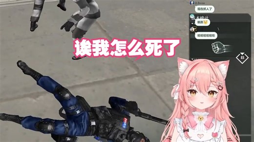 【Hiiro】猫猫玩CF小丑模式，当警察被一拳撂倒