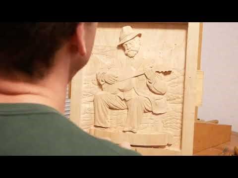 A relief does not have to remain flat.