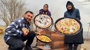 3.6K views · 54 reactions | 95 YEARS OLD GRANDMA COOKING THE BEST PIZZA IN THE VILLAGE! RURAL CAUCASIAN COUNTRY LIFESTYLE. | Village Chef | Facebook