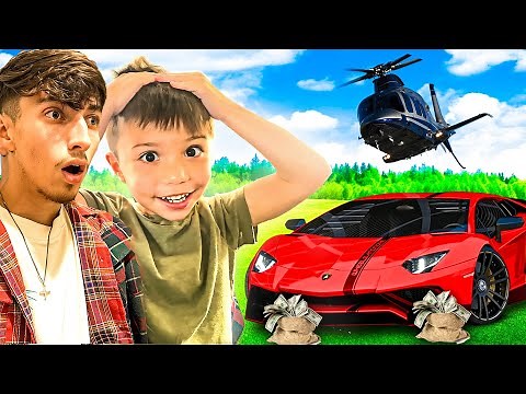 Surprising My SON With 24 GIFTS In 24 HOURS! (ft. Beckham)