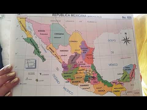 🇲🇽Estados y capitales de la República mexicana🇲🇽