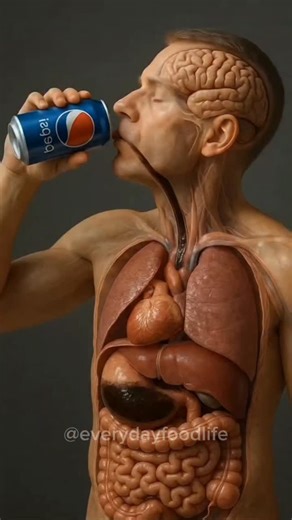 One Sip of Pepsi Feels Refreshing... But Inside Your Body, The Real Story is SHOCKING! 😮 #HealthAwareness #Viral Disclaimer: This video has been created using AI-generated information and is meant only for general awareness and educational purposes. It should not be considered medical advice. Every person’s body is different, and health conditions vary. Please consult your doctor, pediatrician, or a certified healthcare professional before following any health tip, remedy, diet change, or exerc