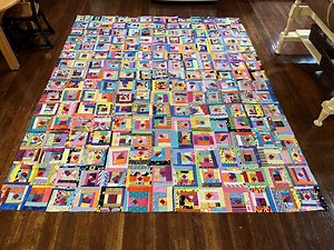 Red Diamond Crumb Block Tutorial