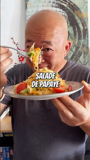 Salade de papaye verte