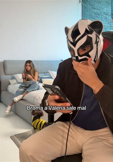 Broma sin máscara a Valeria: ¿Saldrá mal? 🥲