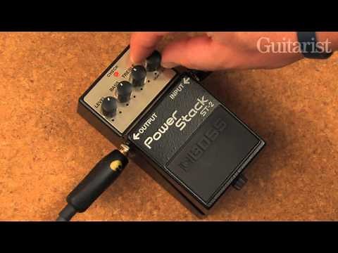 BOSS Power Stack ST-2 video review demo Guitarist Magazine HD