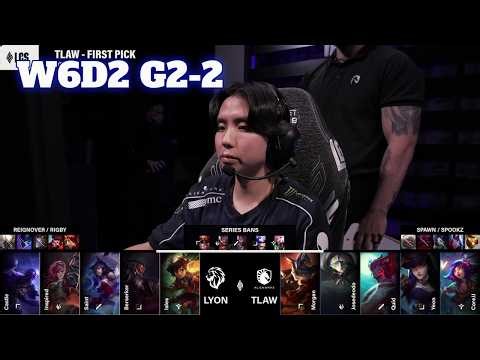 TL vs LYON - Game 2 | Week 6 Day 2 S16 LCS Spring 2026 | Team Liquid Alienware vs LYON G2 W6D2 Full