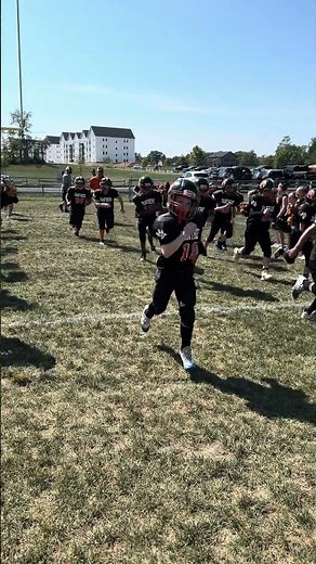 2024 Sept 15 - Pee Wee Football Cheerleaders - Entrance