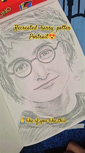 Recreating Harry Potter Portrait🎀😇😍✨️🥰