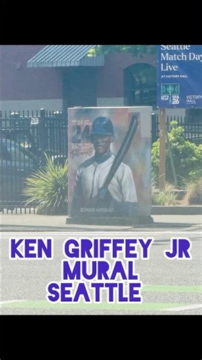 Ken Griffey Jr Street Art Found in Seattle
