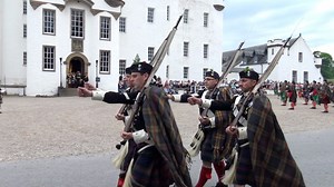 The annual Atholl Highlanders Parade and Gathering at Atholl Estates and Blair Castle in Perthshire, Scotland, is a one of the early highlights of the year. Sadly cancelled for 2020, so here is the opening of the 2017 Parade, as the Atholl HIghlanders, Europe’s last remaining private army under the command of the Duke of Atholl, accompanied by the sound of their magnificent pipes and drums. | Scotland Online