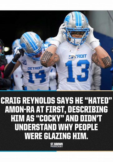 Craig Reynolds Reflects on Amon-Ra St. Brown