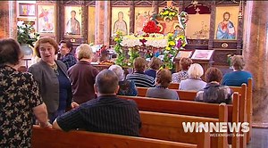 Today is not all about the food, it's also a time for religious reflection. WIN News visited the Macedonian church this morning, as the congregation prepared for the traditional Easter parade. | WIN News Illawarra