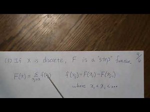 Probability Measure: 10 Cumulative Distribution Function