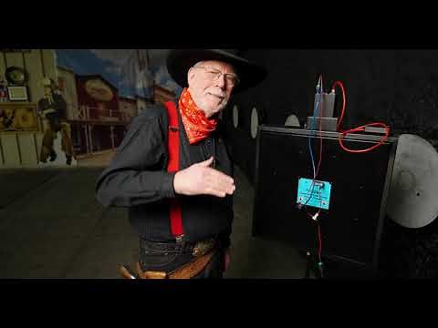 #10. Cowboy Fast Draw Laser Target & Timer System