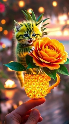 The cat climbs out of the mug#123 #wrongeyes #cat #coffindance