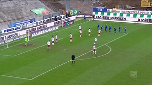 German side's bizarre corner routine!