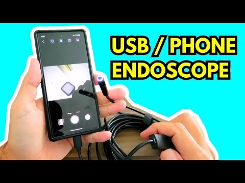 I'm Testing a USB Borescope/Endoscope Camera for iPhone & Android