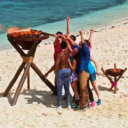 First challenge of the season, and everyone was working hard 👏 . . . #Survivor #challenge #Survivor50 | Survivor