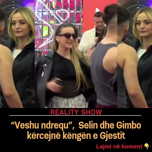 “Veshu ndrequ”, Selin dhe Gimbo kërcejnë këngën e Gjestit