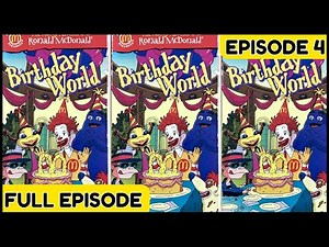 The Wacky Adventures of Ronald McDonald | S01E04 Birthday World 🎂🎉