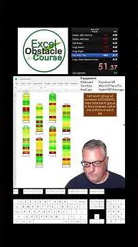 Excel speedrun sub 1:15! #excel #exceltips #exceltricks #speedrun