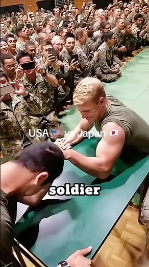 Japan vs USA Arm Wrestling : Sleeper Build Vs Captain America!💪