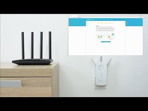 How to Set up TP-Link Range Extender RE550 via Web Browser