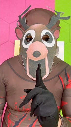 Scary DEER Prank On My Brothers 😂 #shorts