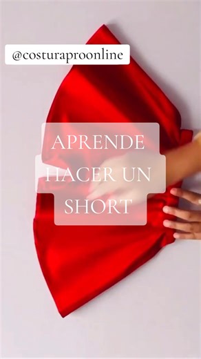 Aprende a hacer un hermoso short de niña con nuestro curso en línea