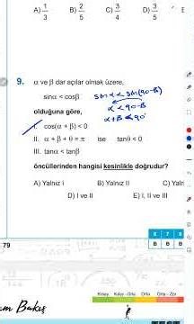 BARIŞ YAYINLARI TRİGONOMETRİ #yks #tyt #ykstavsiye #tyt2026 #matematik