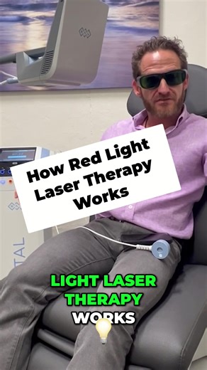 How does red light laser therapy actually work? It stimulates cells deep within the tissue to help reduce inflammation, improve fluid movement, and create a better healing environment inside the joint. That’s why we’re excited about the EmVital laser. We use it alongside regenerative therapies. We use it with Emsculpt Neo for back pain. We use it on hips, knees, shoulders, wrists, and more. It’s versatile. It’s powerful. And for many patients, it can provide meaningful pain relief in just a few 