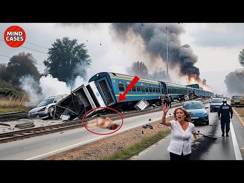 150 Shocking Train Crash Moments Caught on Camera – When Idiots Challenge the Tracks!