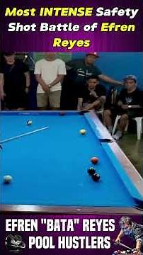 INTENSE Safety Battle! Efren Reyes vs Opponent - Who will win?