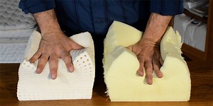 2.3K views · 41 reactions | Memory foam and natural latex are VERY different. Here's how.... | Savvy Rest Organic Mattresses | Facebook