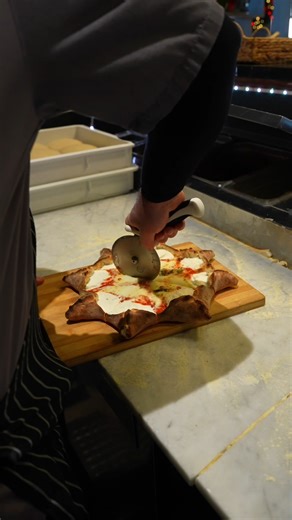 Meet the Pizza Stella ✨ a star on your plate, crafted for flavor and perfection! Contact us today at 347-562-4102 to book your reservation! #PizzaStella #ItalianPizza #CorradosCucina #PizzaLovers #FreshIngredients #DinnerPerfection | Corrado's Cucina