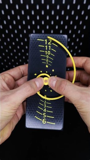 3D printed Mesmerizing Spiral Clock