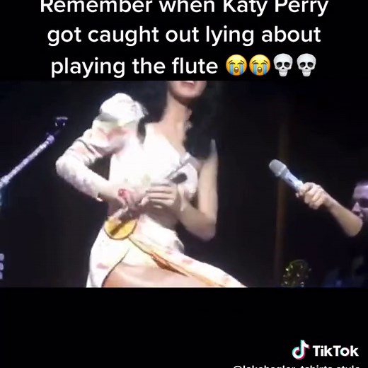 Katy Perry Playing the Flute Fail Compilation