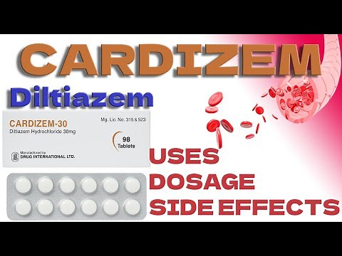 CARDIZEM (Diltiazem) Uses, Dosage, Warnings, Side Effects #diltiazem